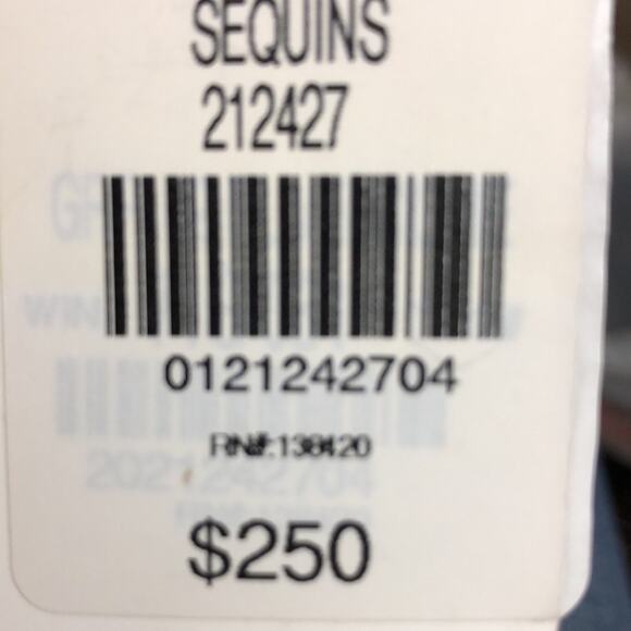 Etcetera Sequin V-Neck Top 4 NWT - Picture 10 of 10